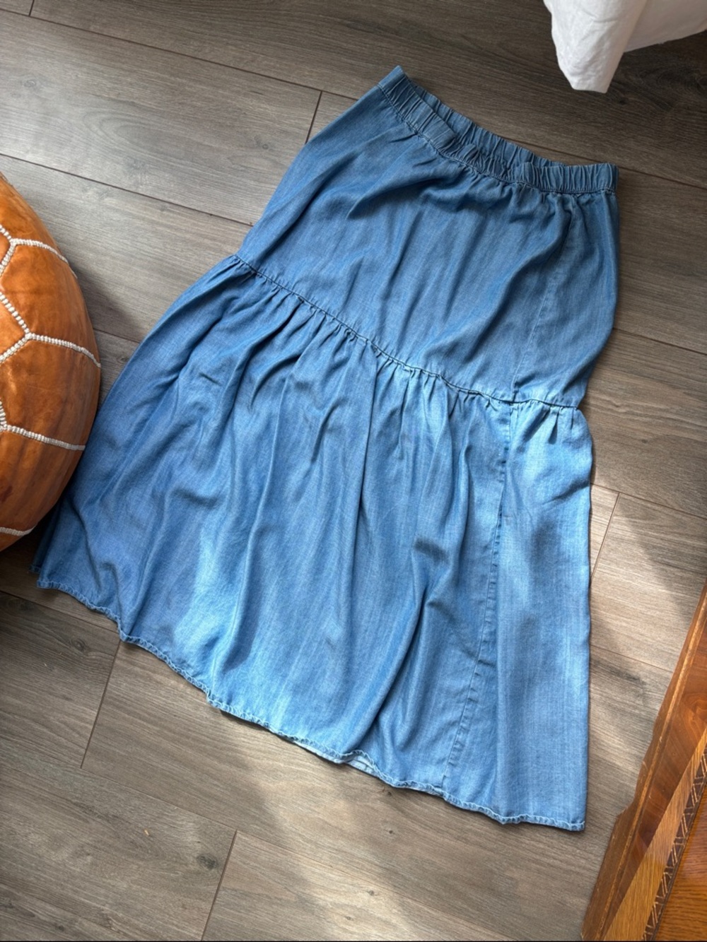 Tiered Maxi Skirt